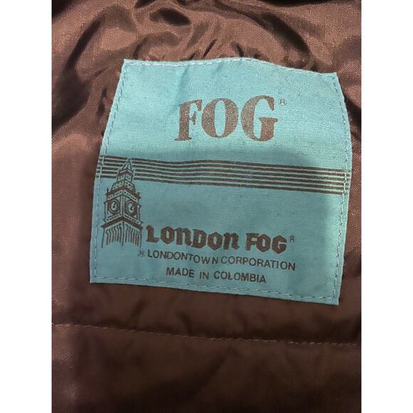 London Fog Coat Jacket Women's Green Hooded Removable Lining M/L - Picture 8 of 8
